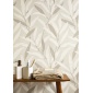 Papel pintado vegetal blanco tiza NAORI 01 | Murake - 880019