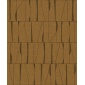 Papel pintado geométrico beige coñac SAYRA 04 | Murake - 880030