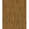 Papel pintado geométrico beige coñac SAYRA 04 | Murake - 880030
