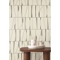Papel pintado geométrico negro carbón SAYRA 05 | Murake - 880031