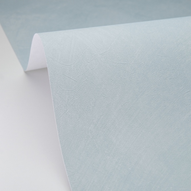 Papel pintado efecto cal azul cielo - CALIZA 29 | MURAKE - 880182