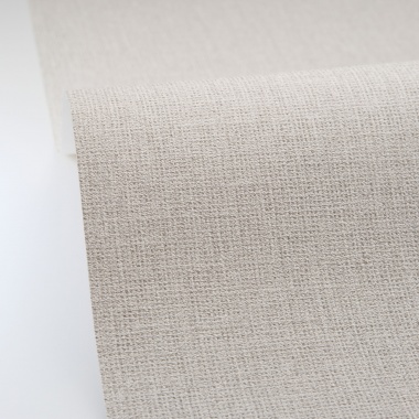 Papel pintado efecto fibra natural gris guijarro - YUTARA 81 | MURAKE - 880400