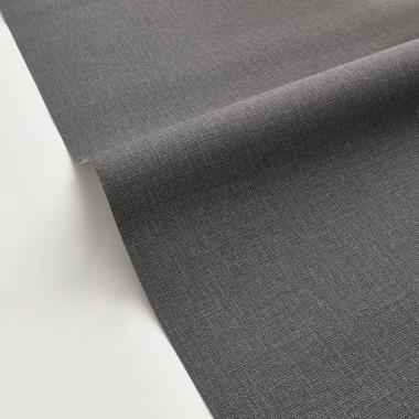Papel pintado efecto fibra natural antracita - YUTARA 78 | MURAKE - 880397
