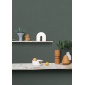 Papel pintado efecto fibra natural verde abeto - YUTARA 72 | MURAKE - 880391