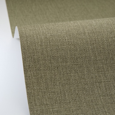 Papel pintado efecto fibra natural verde militar - YUTARA 71 | MURAKE - 880390