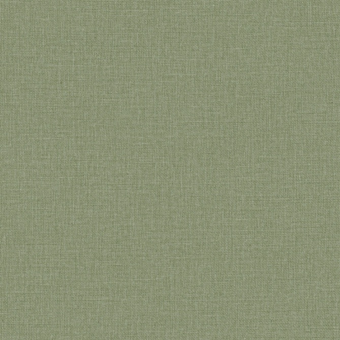 Papel pintado efecto fibra natural verde helecho - YUTARA 67 | MURAKE - 880386