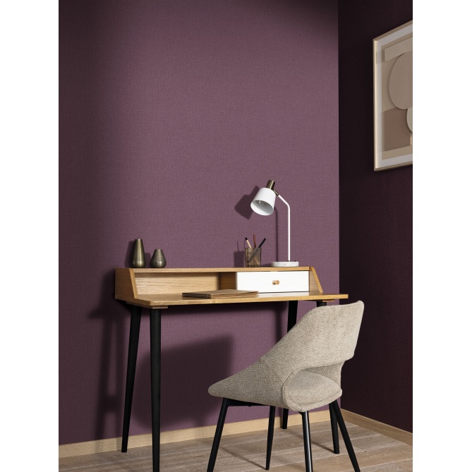 Papel pintado efecto fibra natural higo - YUTARA 49 | MURAKE - 880368