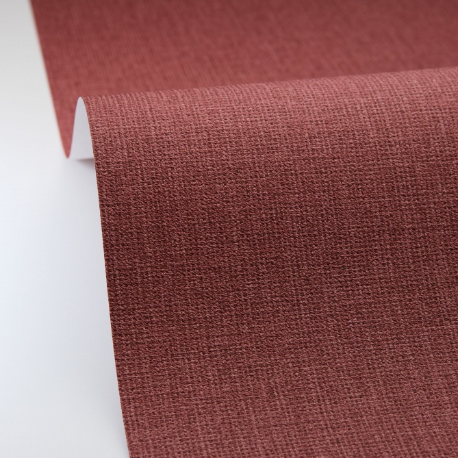 Papel pintado efecto fibra natural ciruela - YUTARA 48 | MURAKE - 880367