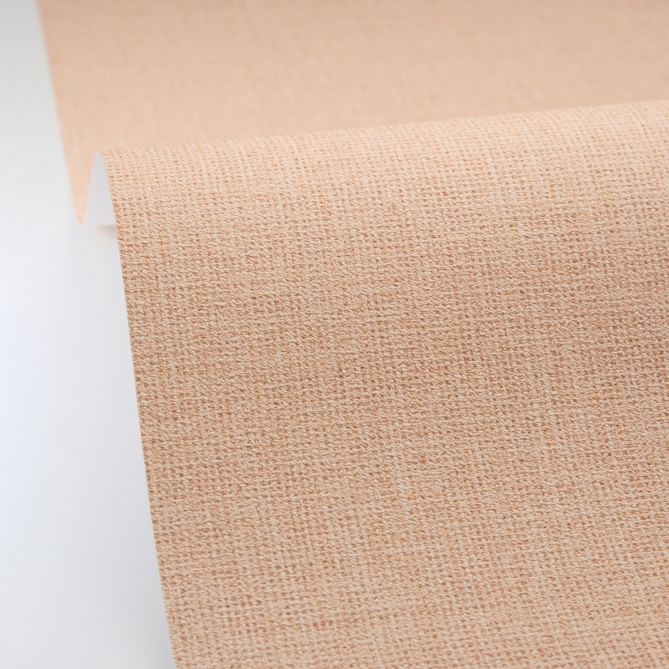 Papel pintado efecto fibra natural melocotón - YUTARA 42 | MURAKE - 880361
