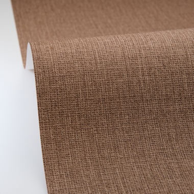 Papel pintado efecto fibra natural chocolate - YUTARA 36 | MURAKE - 880355