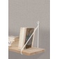 Papel pintado efecto fibra natural topo medio - YUTARA 34 | MURAKE - 880353