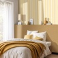 Papel pintado efecto fibra natural oro viejo - YUTARA 27 | MURAKE - 880346