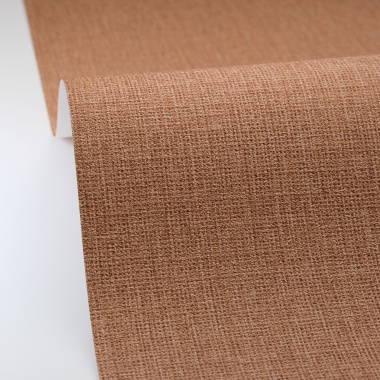 Papel pintado efecto fibra natural con toque metalizado marrón oscuro - YUTARA 25 | MURAKE - 880344