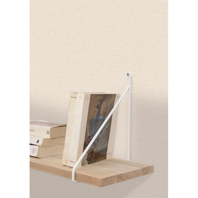 Papel pintado efecto fibra natural crema - YUTARA 14 | MURAKE - 880333