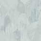 Papel pintado de hojas superpuestas azul - FOLARINE 02 | MURAKE - 842106