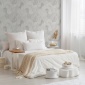 Papel pintado de hojas superpuestas gris - FOLARINE 03 | MURAKE - 842107