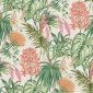 Papel pintado de plantas tropicales verde - PALMYRIA 04 | MURAKE - 842112