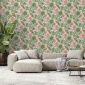 Papel pintado de plantas tropicales verde - PALMYRIA 04 | MURAKE - 842112