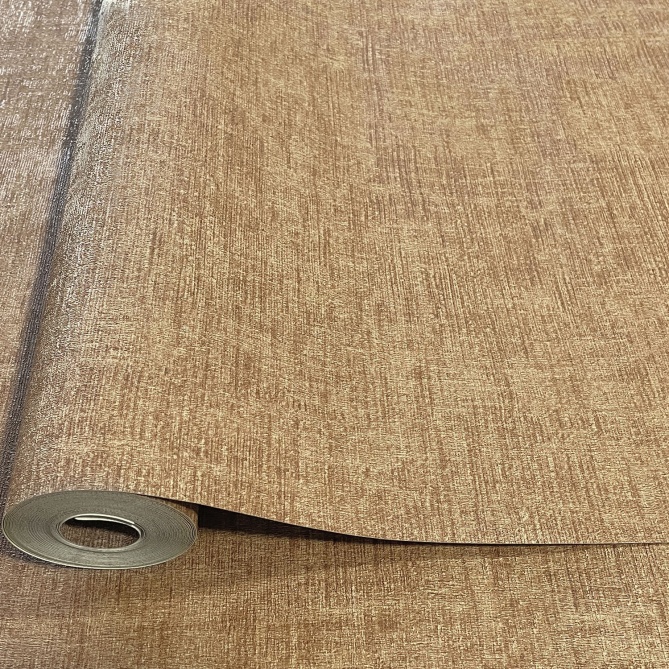 Papel pintado de efecto tejido marrón - SERANDIA 02 | MURAKE - 842248