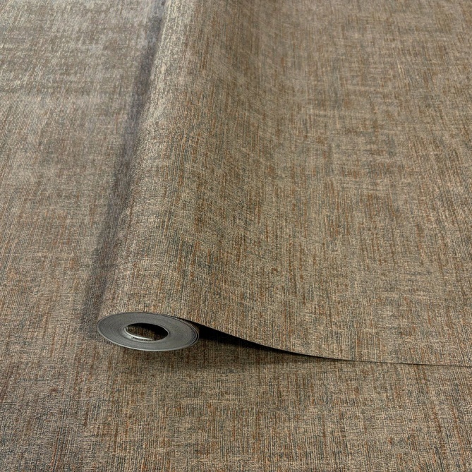 Papel pintado de efecto tejido gris - SERANDIA 03 | MURAKE - 842249