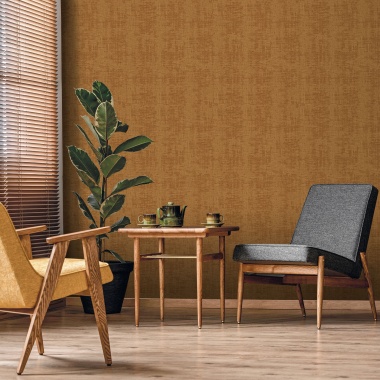 Papel pintado de efecto tejido marrón - SERANDIA 04 | MURAKE - 842250