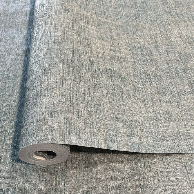 Papel pintado de efecto tejido azul - SERANDIA 08 | MURAKE - 842254