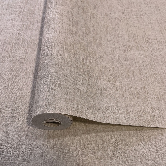 Papel pintado de efecto tejido gris - SERANDIA 14 | MURAKE - 842260