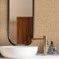 Papel pintado de efecto cestería amarillo - TREZANA 04 | MURAKE - 842268