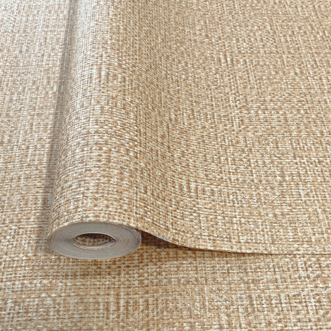 Papel pintado de efecto cestería amarillo - TREZANA 04 | MURAKE - 842268