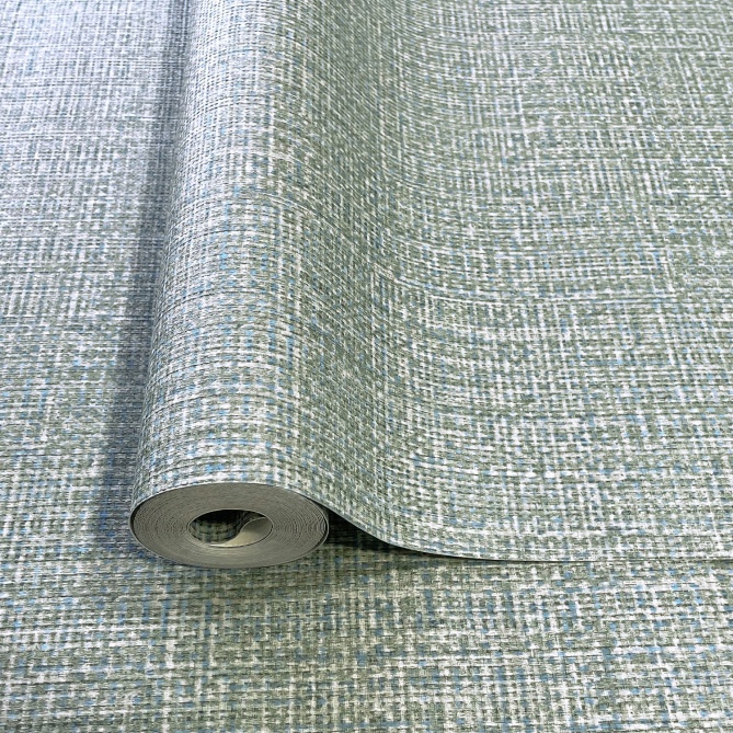 Papel pintado de efecto cestería azul - TREZANA 09 | MURAKE - 842273