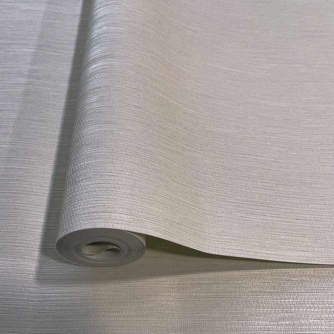 Papel pintado de efecto rafia gris - ORVANTIA 05 | MURAKE - 842280
