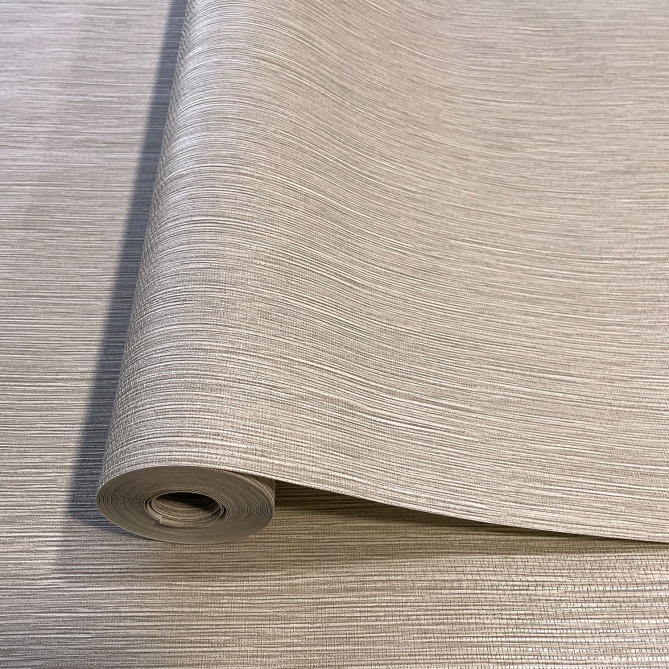 Papel pintado de efecto rafia greige - ORVANTIA 06 | MURAKE - 842281