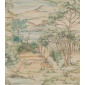 Papel pintado de paisaje oriental verde - MERVANDA 03 | MURAKE - 842120