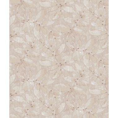 Papel pintado de hojas de acuarela rosa - SYLVANDRA 03 | MURAKE - 842124