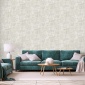 Papel pintado de efecto tejido étnico gris - KANTORIA 04 | MURAKE - 842131