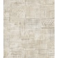 Papel pintado de efecto tejido étnico beige - KANTORIA 01 | MURAKE - 842128