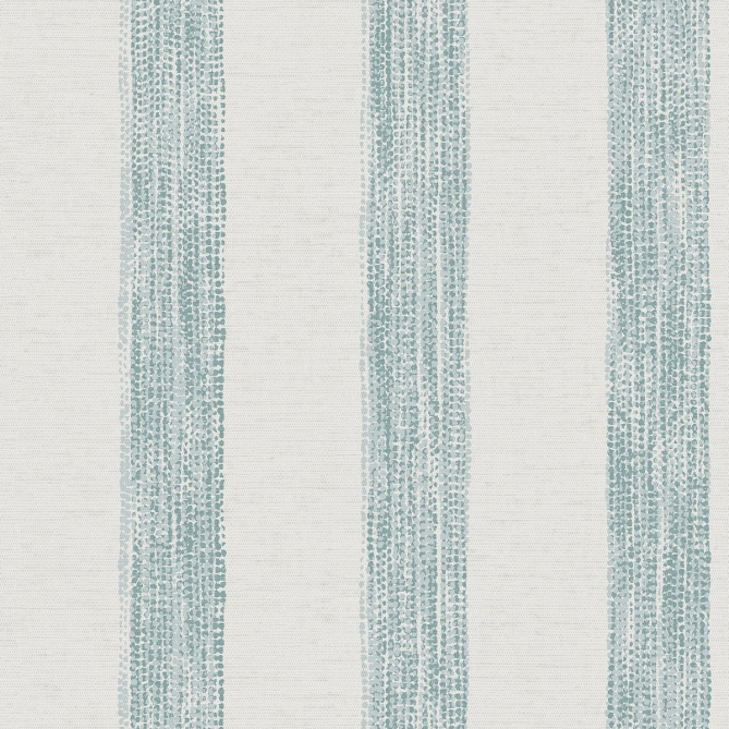 Papel pintado de rayas de efecto textil turquesa - MESHKARA 02 | MURAKE - 842134