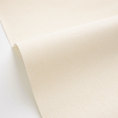 Papel pintado de efecto textil crema - TESSERA 02 | MURAKE - 880204