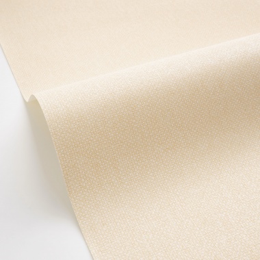 Papel pintado de efecto textil beige guijarro - TESSERA 03 | MURAKE - 880205