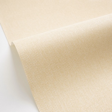 Papel pintado de efecto textil amarillo camomila - TESSERA 04 | MURAKE - 880206