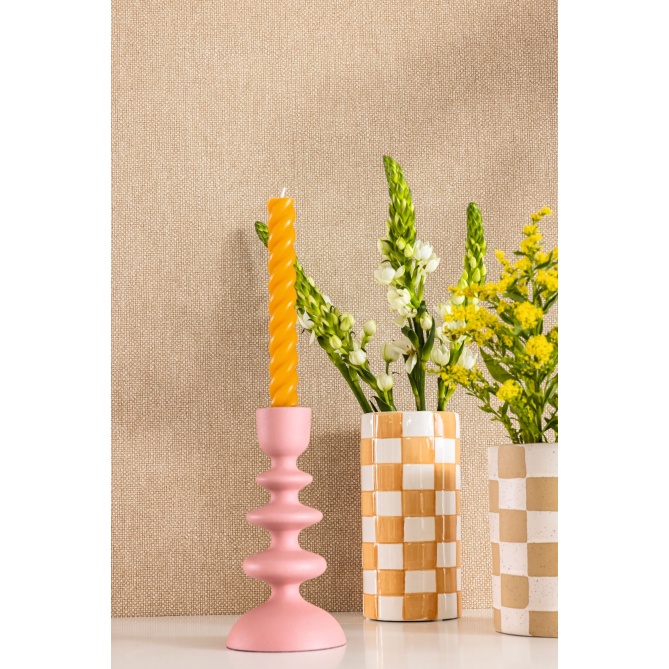 Papel pintado de efecto textil avellana - TESSERA 08 | MURAKE - 880210