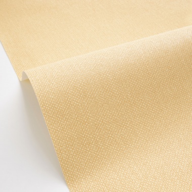 Papel pintado de efecto textil amarillo - TESSERA 12 | MURAKE - 880214