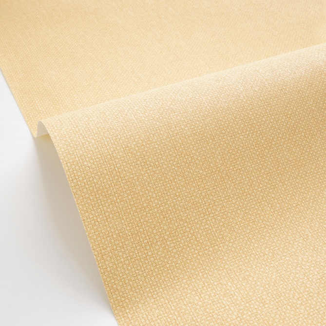 Papel pintado de efecto textil amarillo - TESSERA 12 | MURAKE - 880214