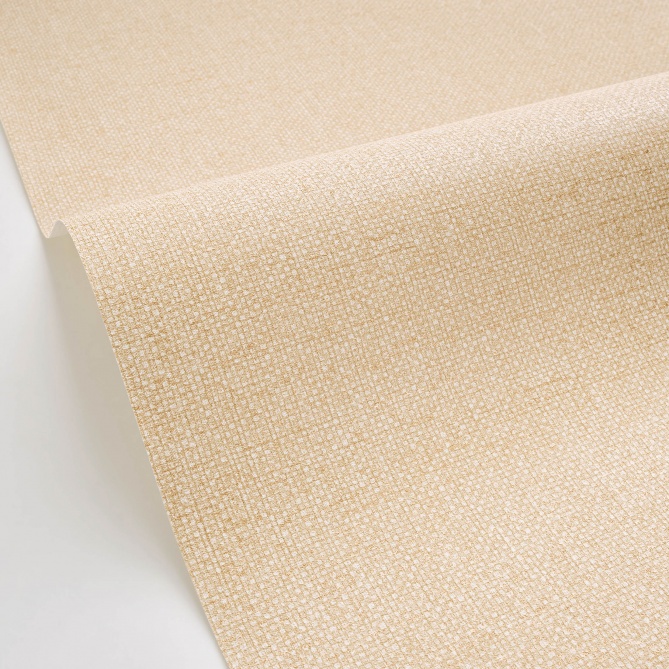 Papel pintado textil metalizado beige oscuro y cobre - TESSERA METAL 03 | MURAKE - 880245