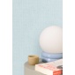 Papel pintado de efecto textil azul glaciar - TESSERA 21 | MURAKE - 880223