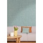Papel pintado de efecto textil azul bicolor - TESSERA 24 | MURAKE - 880226