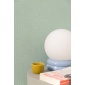 Papel pintado de efecto textil verde celadón - TESSERA 27 | MURAKE - 880229
