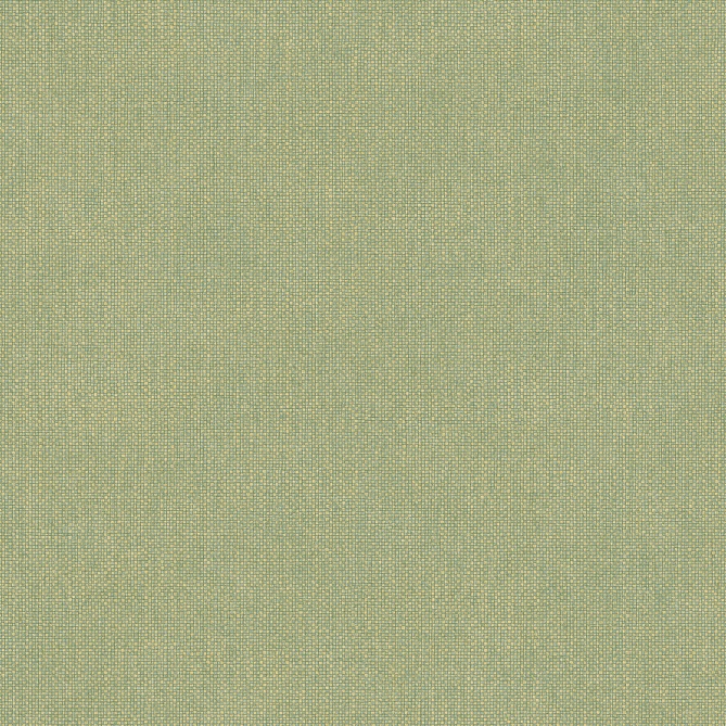Papel pintado de efecto textil verde amarillento - TESSERA 32 | MURAKE - 880234
