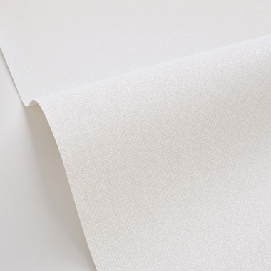 Papel pintado de efecto textil gris perla - TESSERA 33 | MURAKE - 880235