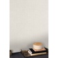 Papel pintado de efecto textil gris lino medio - TESSERA 36 | MURAKE - 880238